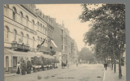 Spa. Avenue du Marteau