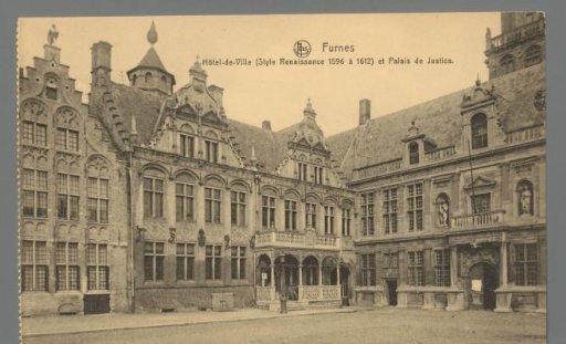 Furnes. Town Hall (Renaissance Style 1596–1612) and Court of Justice