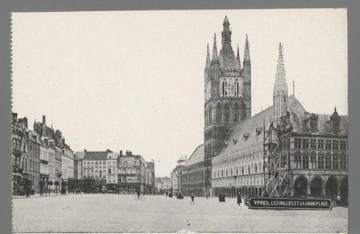 Ypres, Les Halles and the Grand Place