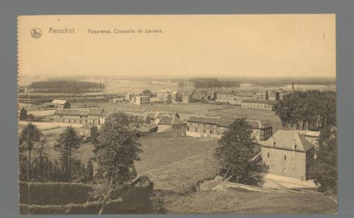 Aerschot. Panorama. Leuven Road