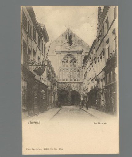 Antwerp. The Stock Exchange