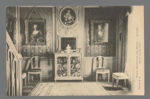 Musée Mayer-van den Bergh. Antwerp. Louis XVI Salon.