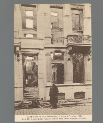 One of the Many Houses Destroyed by Fire