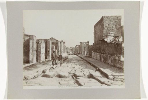 Strada della Fortuna in Pompeii