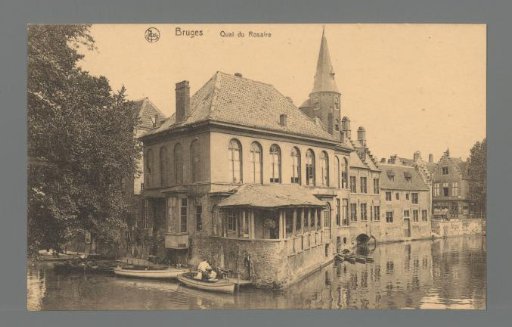 Bruges. Quai du Rosaire