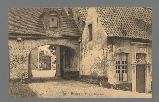 Bruges. Porte d Béguinage