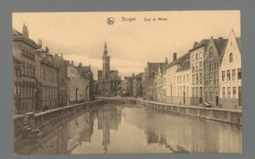 Bruges. Quai du Miroir