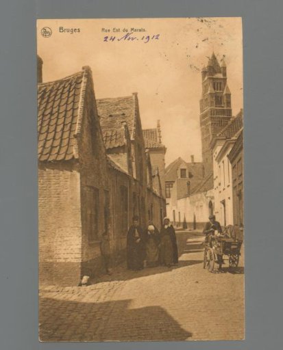 Bruges. Rue Est du Marais