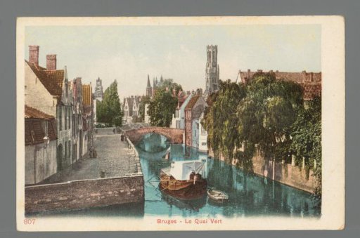 Bruges. Le Quai Vert