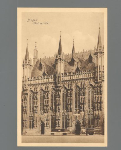 Bruges. Hôtel de Ville
