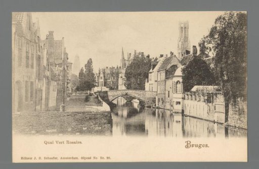 Quai Vert Rosaire. Bruges
