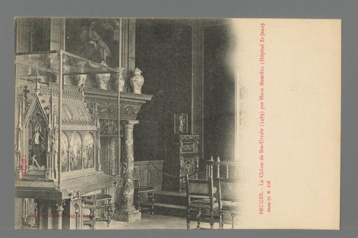 Bruges. The Shrine of St. Ursula (1489) by Hans Memling (St. John's Hospital)