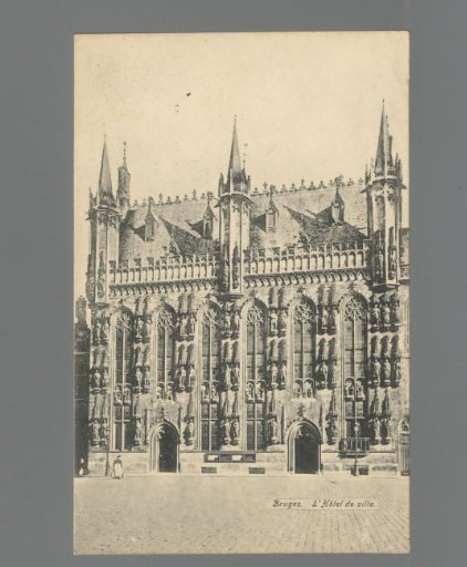 Bruges. The Town Hall