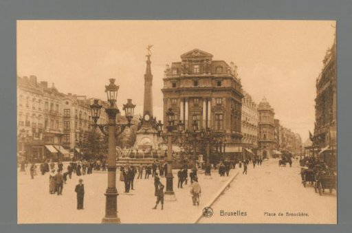 Brussels. Place de Brouckère