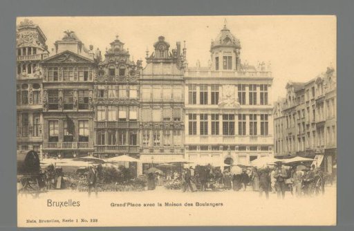 Brussels. Grand'Place with the Bakers' House