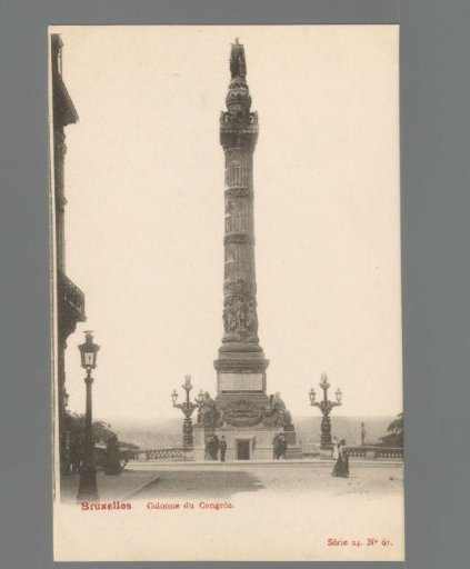 Brussels. Congress Column