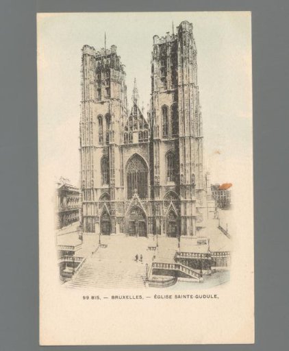 Brussels. St. Gudule Church