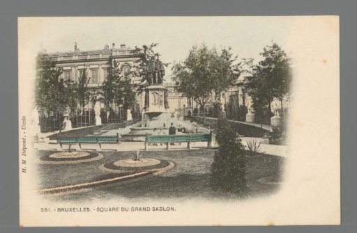 Brussels. Square of the Grand Sablon