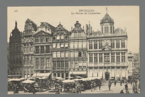 Brussels. The Guild Houses