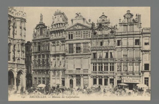 Brussels. Guild Houses