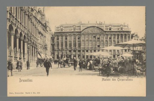 Brussels. Guild Houses