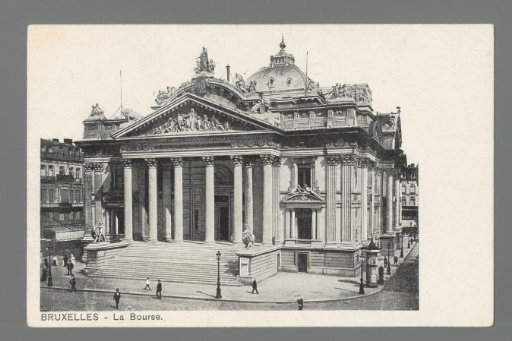 Brussels. The Stock Exchange