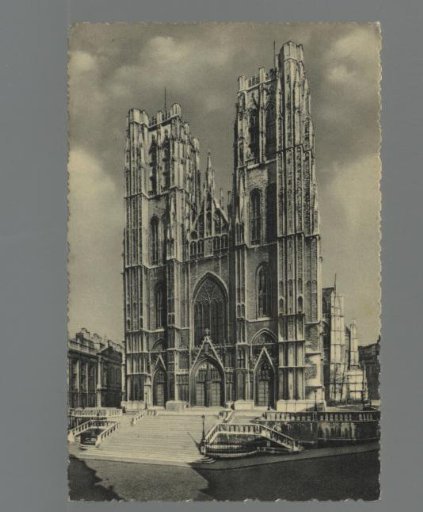 Brussels. Collegiate Church of St. Gudule / Brussels. St. Gudula Church