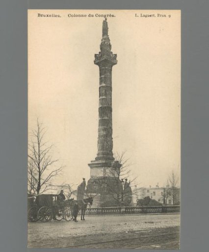 Brussels. Column of the Congress