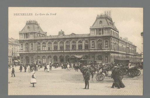 Brussels. The North Station