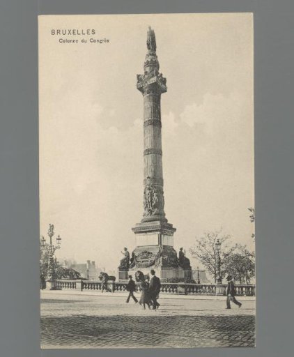 Brussels. Column of the Congress