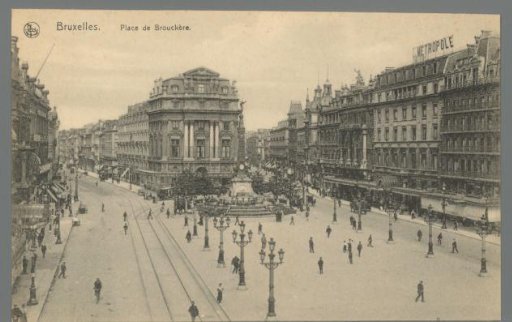 Brussels. Place de Brouckère