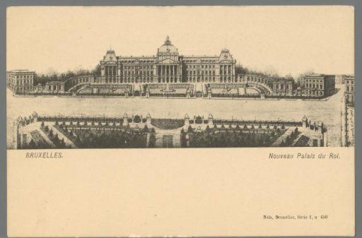 Brussels. New Royal Palace