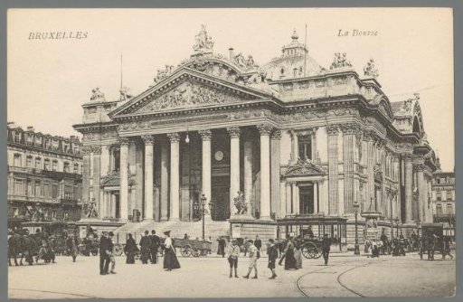 Brussels. The Stock Exchange