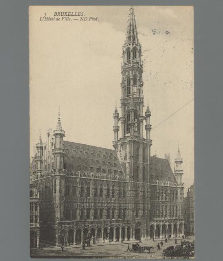 Brussels. The Town Hall