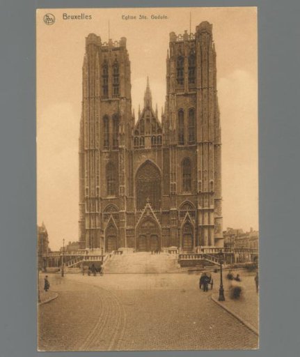 Brussels. St. Gudule's Church