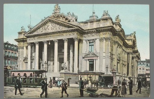 Brussels. The Stock Exchange