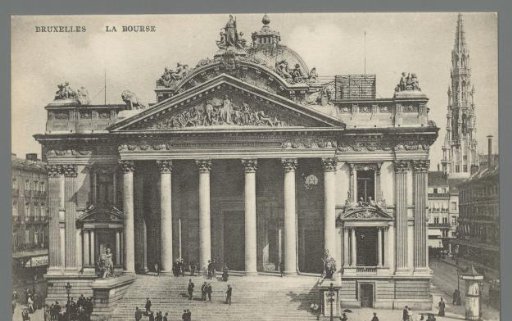 Brussels. The Stock Exchange