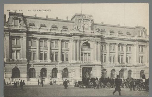 Brussels. The Grand Post Office