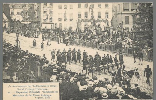 Colonial Expansion. Drummers and Musicians of the Public Force