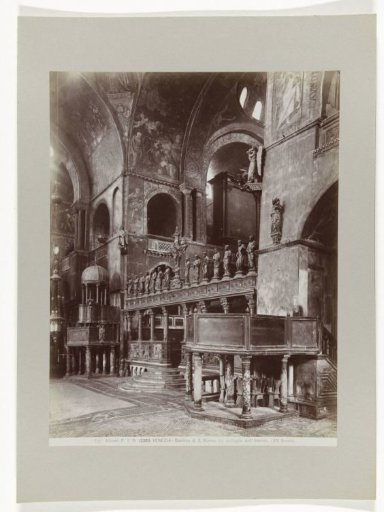 Interior of St. Mark's, Venice