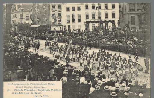 French Period. Drummers, Musicians, and Soldiers (112th Line)