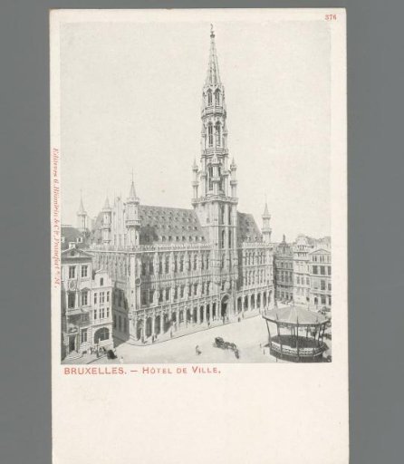 Brussels. The Town Hall