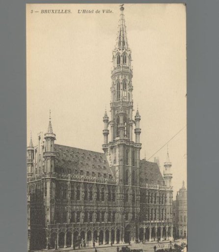 Brussels. The Town Hall