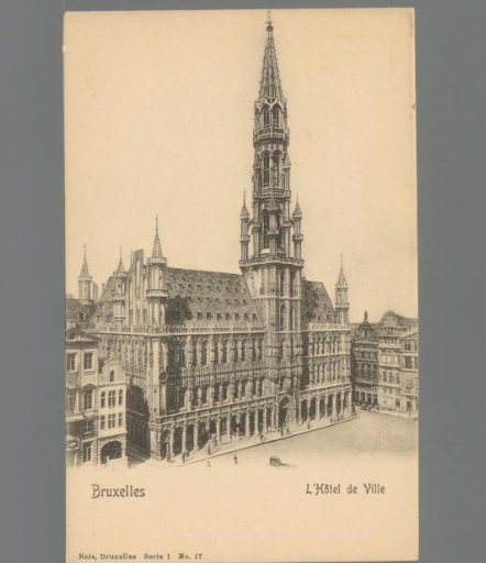 Brussels. The Town Hall