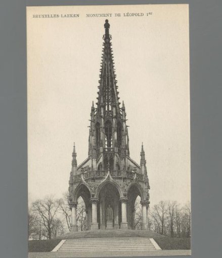 Brussels-Laeken. Monument of Leopold I