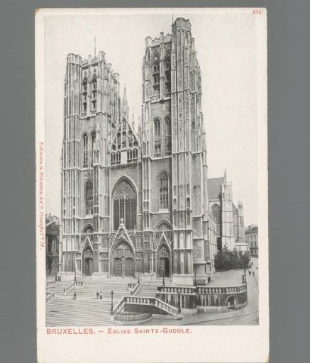 Brussels. Sainte-Gudule Church