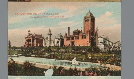 Pavilions of Italy, Uruguay, and Herstal