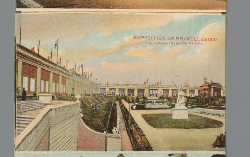 The French sections and gardens