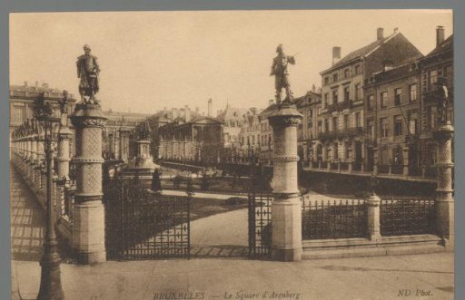Brussels. The Arenberg Square