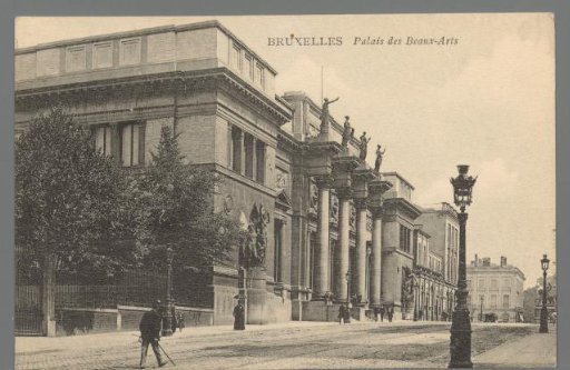 Brussels. Palace of Fine Arts